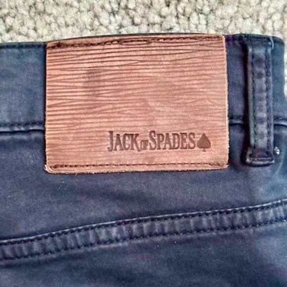 Jack Of Spades High Roller Navy Sateen Pants -Men's Size 34 x 30 - VGUC - Picture 10 of 15